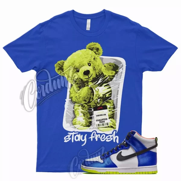 STAY T Shirt for N Dunk High Blue Satin Racer Atomic Green Royal Griffey 1 Jezsport.com