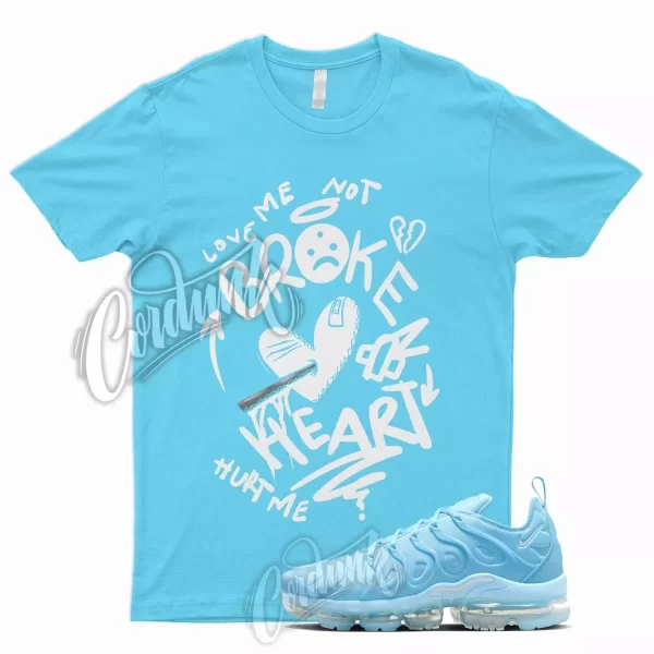 BROKE Shirt for N Air VaporMax Plus University Blue Chill Silver Ocean Max 1 Jezsport.com