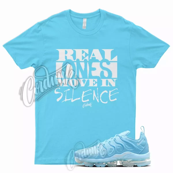 R1 T Shirt for Air VaporMax Plus University Blue Chill Silver Ocean Max 1 Jezsport.com