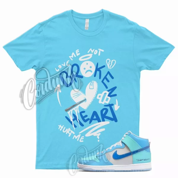 BROKEN T Shirt for N Dunk High I Got Next Copa University Blue Game Royal 1 Jezsport.com