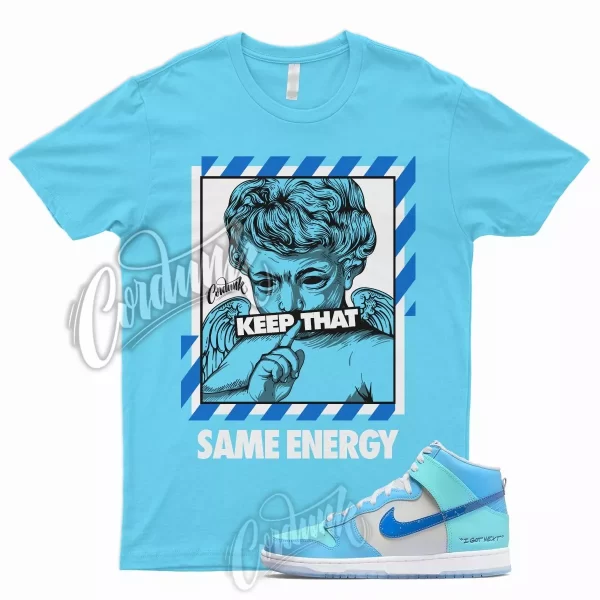 ENERGY T Shirt for N Dunk High I Got Next Copa University Blue Game Royal 1 Jezsport.com