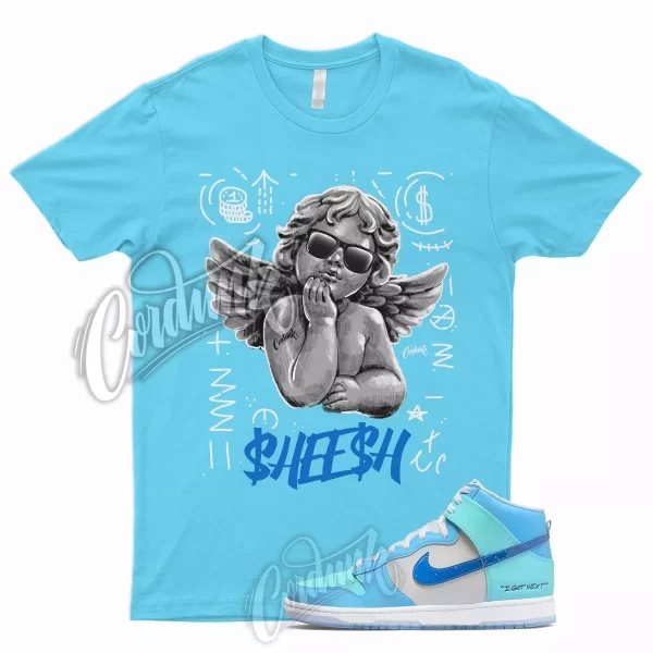 SHEESH T Shirt for N Dunk High I Got Next Copa University Blue Game Royal 1 Jezsport.com