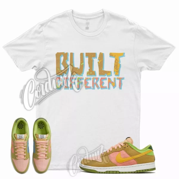 BUILT T Shirt for N Dunk Low Sun Club Arctic Orange Force 1 07 LV8 Sand Gold Jezsport.com