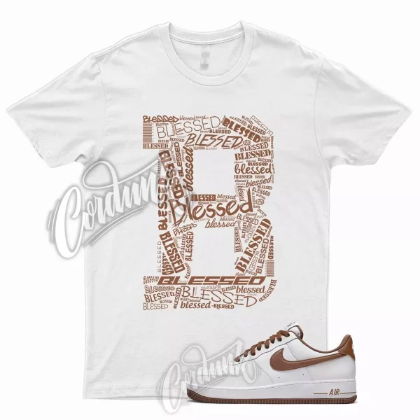 BLS T Shirt for N Air Force 1 Low Pecan Brown Wheat Mocha Caramel Mid High Jezsport.com