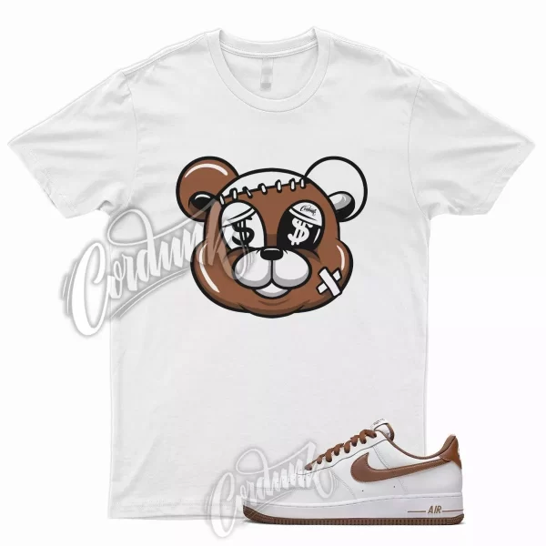 STITCH T Shirt for N Air Force 1 Low Pecan Brown Wheat Mocha Caramel Mid High Jezsport.com