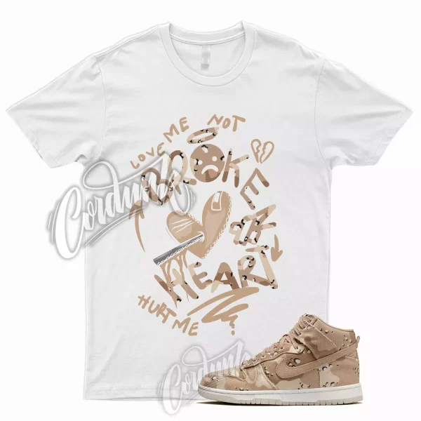 BROKE T Shirt for Dunk High Desert Camo Hemp Sail Velvet Brown Light Pink 1 Jezsport.com