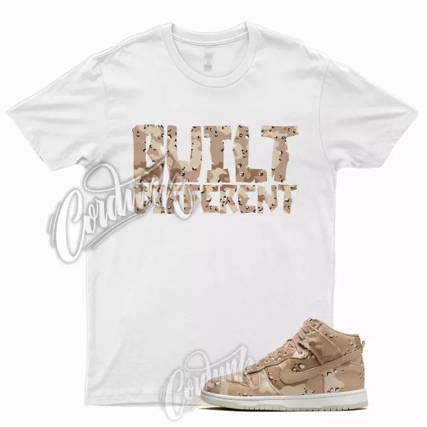 BUILT T Shirt for Dunk High Desert Camo Hemp Sail Velvet Brown Light Pink 1 Jezsport.com