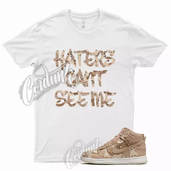 HATERS Shirt for Dunk High Desert Camo Hemp Sail Velvet Brown Light Pink 1 Jezsport.com