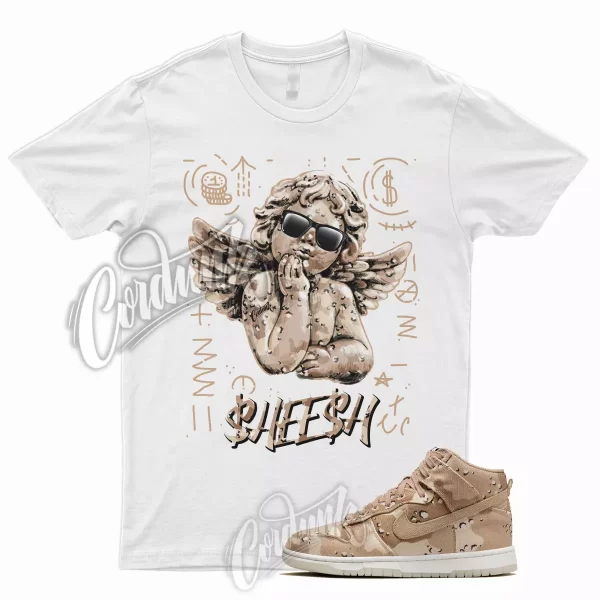 SHE T Shirt for Dunk High Desert Camo Hemp Sail Velvet Brown Light Pink 1 Jezsport.com