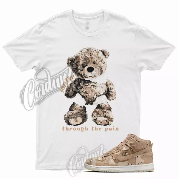 SMILE T Shirt for Dunk High Desert Camo Hemp Sail Velvet Brown Light Pink 1 Jezsport.com