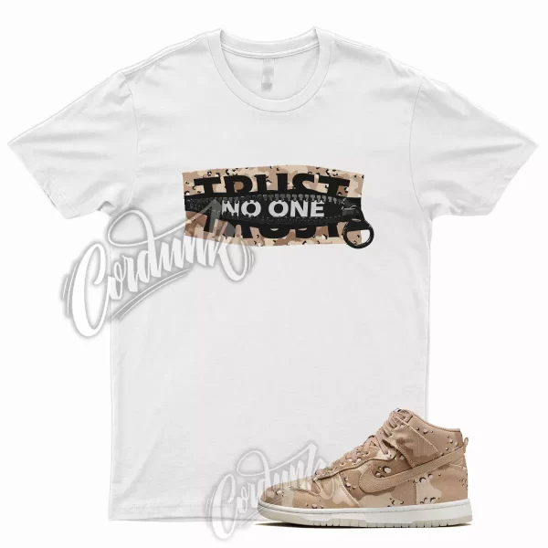 TRUST T Shirt for Dunk High Desert Camo Hemp Sail Velvet Brown Light Pink 1 Jezsport.com