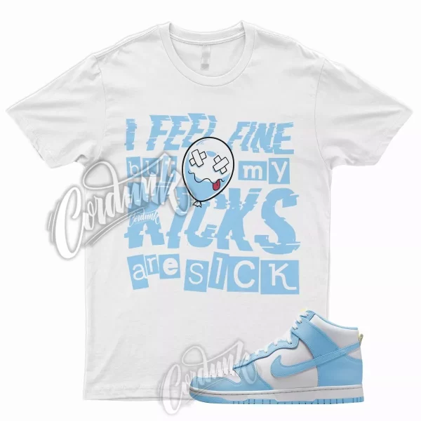 SICK T Shirt for N Dunk High Blue Chill Amarillo Yellow University Low 1 UNC Jezsport.com