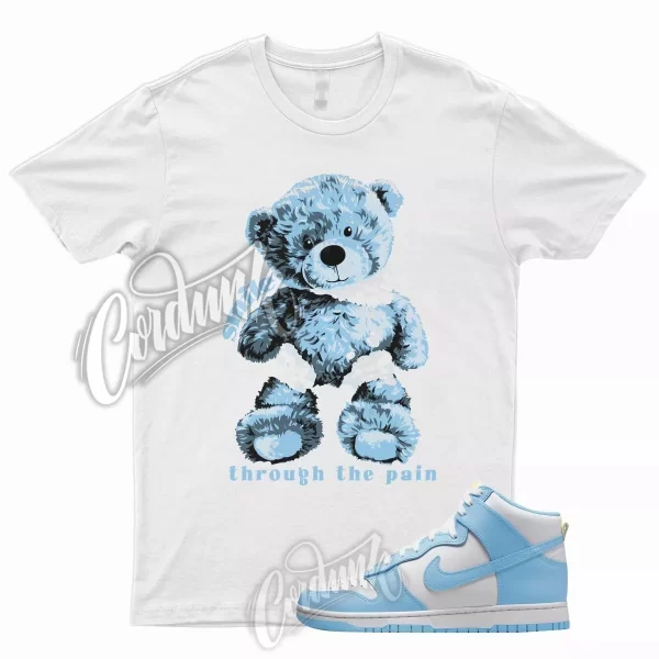 SMILE T Shirt for N Dunk High Blue Chill Amarillo Yellow University Low 1 UNC Jezsport.com