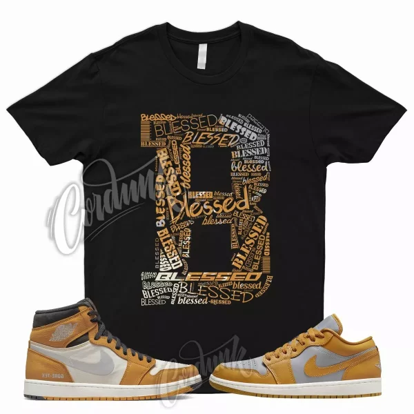 Black BLESSED T Shirt for J11 Low High Light Curry Grey Element Gore Jezsport.com