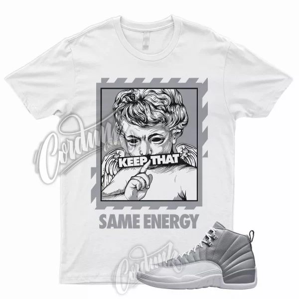 ENERGY T Shirt for J1 12 Stealth High Low Mid OG Cool Grey Shadow Smoke 1 Jezsport.com