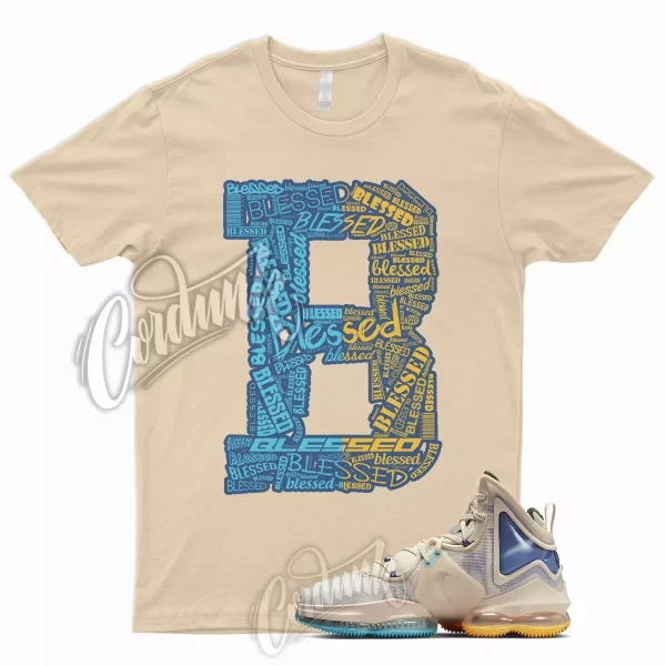 BLS T Shirt for Lebron 19 Pearl Game Royal Emerald University Gold Minneapolis 1 Jezsport.com