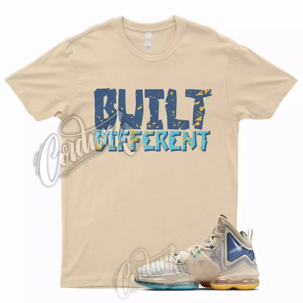 BUILT T Shirt for Lebron 19 Pearl Game Royal Emerald University Gold Minneapolis Jezsport.com