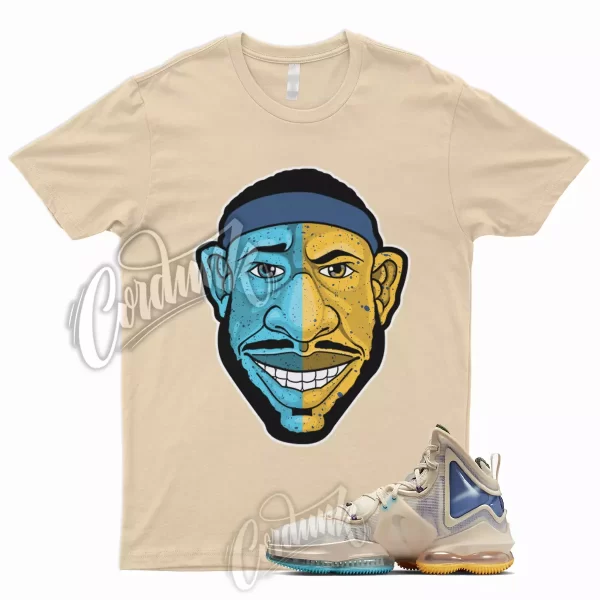 LB T Shirt for Lebron 19 Pearl Game Royal Emerald University Gold Minneapolis Jezsport.com