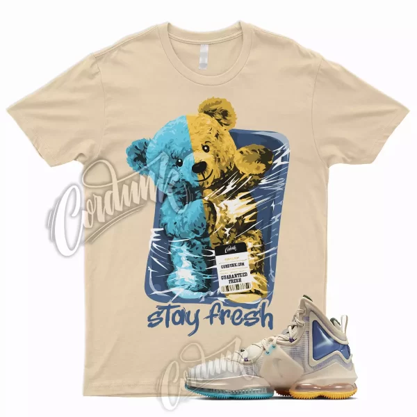 STAY T Shirt for Lebron 19 Pearl Game Royal Emerald University Gold Minneapolis Jezsport.com