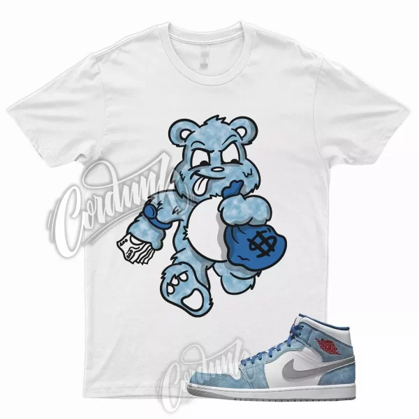 STB T Shirt for J1 1 Mid Dusty Blue Suede Hyper Royal University Low High Jezsport.com