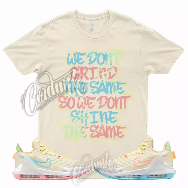 GRIND Shirt for LeBron 6 Ice Cream Coconut Milk Lime Green Citron Polarized Blue Jezsport.com