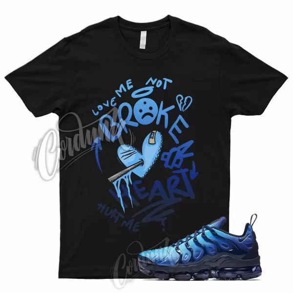 BROKE T Shirt for Air VaporMax Plus Obsidian Photo Blue University Navy UNC Jezsport.com