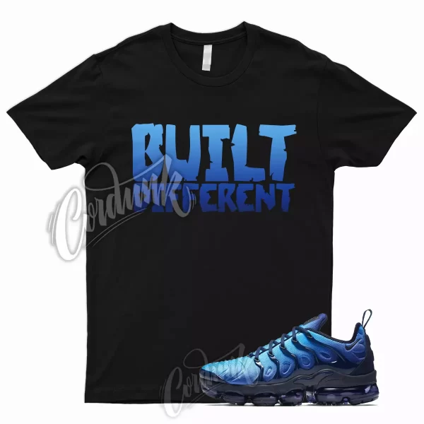 BUILT T Shirt for Air VaporMax Plus Obsidian Photo Blue University Navy UNC Jezsport.com