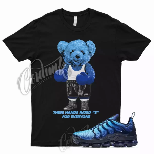 HANDS T Shirt for Air VaporMax Plus Obsidian Photo Blue University Navy UNC Jezsport.com