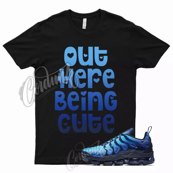 CUTE T Shirt for Air VaporMax Plus Obsidian Photo Blue University Navy UNC Jezsport.com