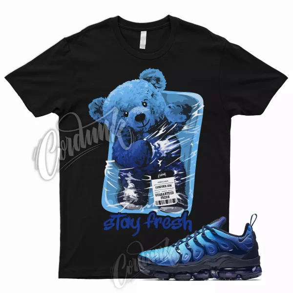 STAY T Shirt for Air VaporMax Plus Obsidian Photo Blue University Navy UNC Jezsport.com