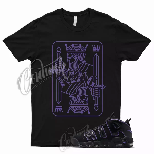 KING T Shirt for Air Uptempo '96 Action Grape Purple Court Iris Varsity 1 3 Jezsport.com