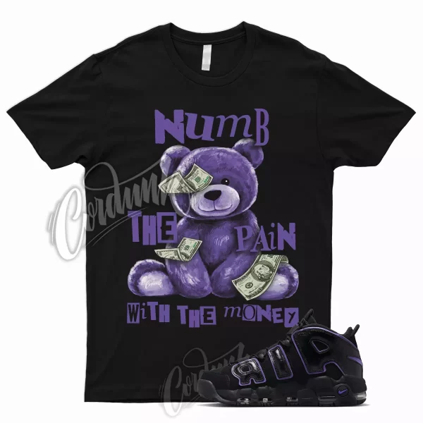 NUMB T Shirt for Air Uptempo '96 Action Grape Purple Court Iris Varsity 1 3 Jezsport.com