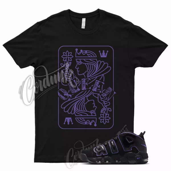 QUEEN Shirt for Air Uptempo '96 Action Grape Purple Court Iris Varsity 1 3 Jezsport.com