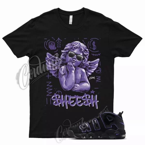 SHE T Shirt for N Air Uptempo '96 Action Grape Purple Court Iris Varsity 1 3 Jezsport.com