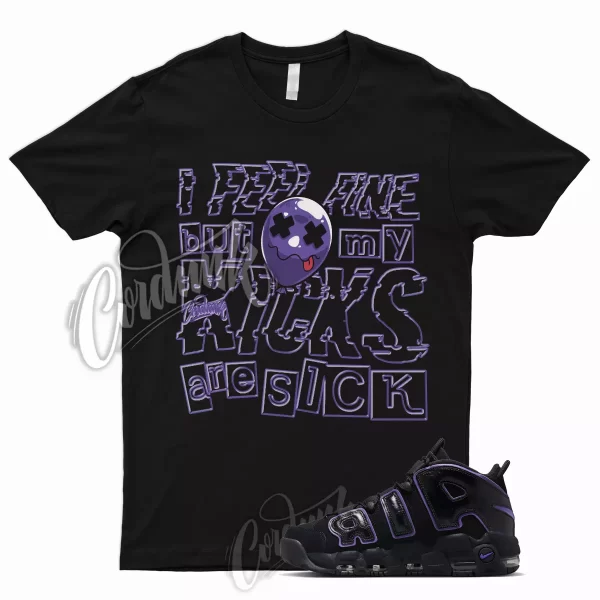 SICK T Shirt for Air Uptempo '96 Action Grape Purple Court Iris Varsity 1 3 Jezsport.com