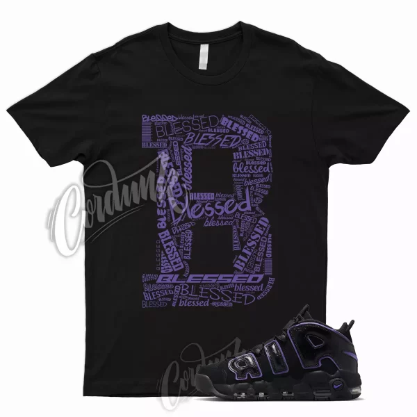 BLS T Shirt for Air Uptempo '96 Action Grape Purple Court Iris Varsity 1 3 Jezsport.com