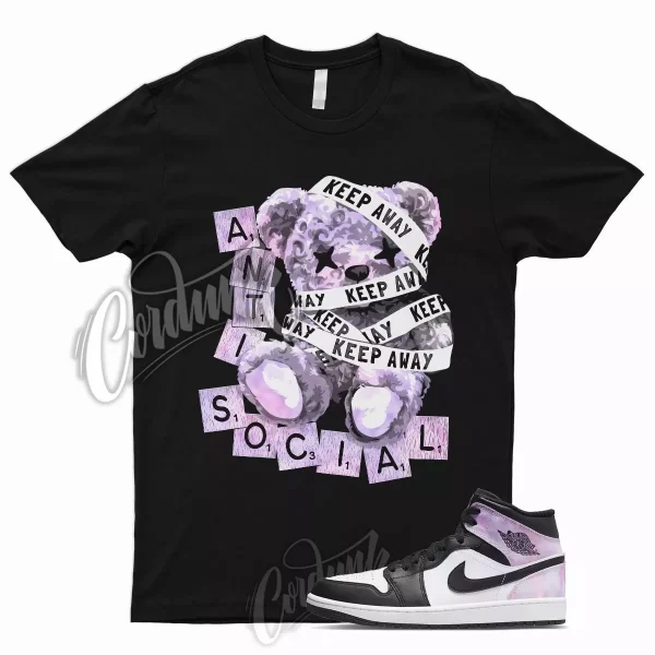 ANTI T Shirt for J1 1 Tie Dye Zen Master Amethyst Wave Bleached Coral 4 Tye Jezsport.com