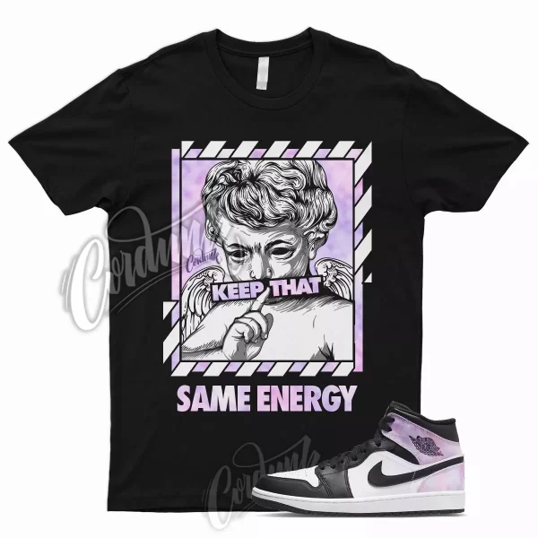 ENERGY Shirt for J1 1 Tie Dye Zen Master Amethyst Wave Bleached Coral 4 Tye Jezsport.com