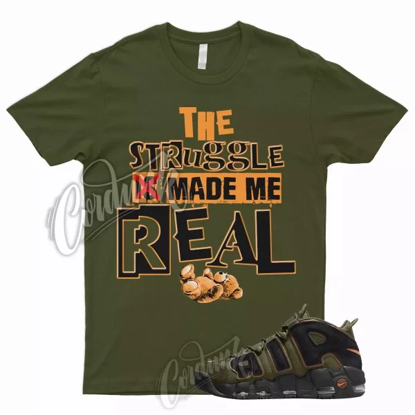 SIR T Shirt for N Air More Uptempo Cargo Khaki Pecan Olive Orange VaporMax 1 Jezsport.com