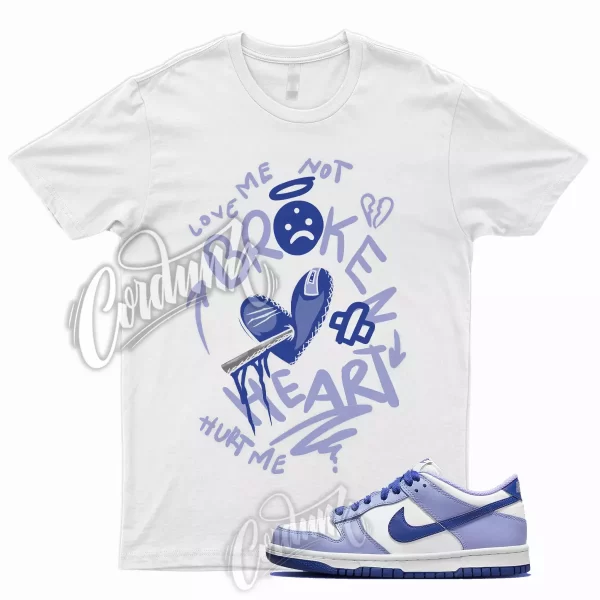 BROKEN Shirt for Dunk Low Blueberry Thistle Lapis Blue Iron Blazer Mid 77 1 Jezsport.com