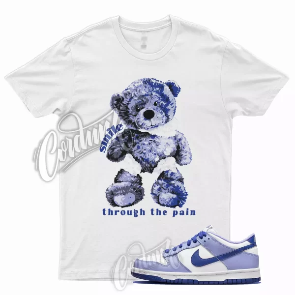 SMILE Shirt for Dunk Low Blueberry Thistle Lapis Blue Iron Blazer Mid 77 1 Jezsport.com