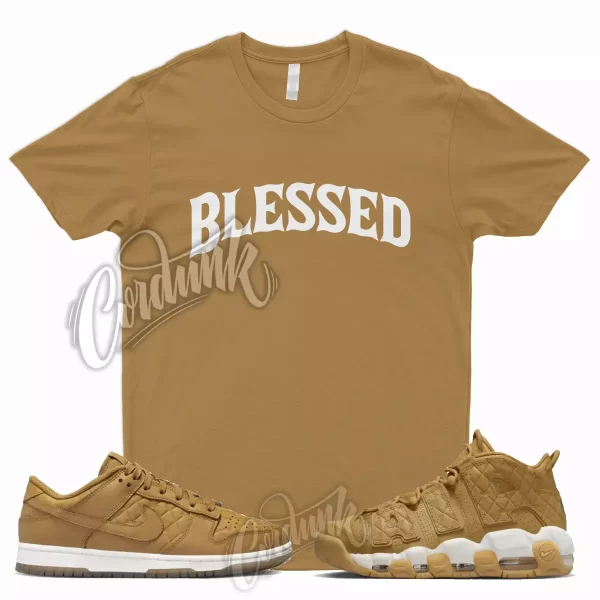 BW Shirt for Dunk Low Wheat Gum Light Brown Flax Air More Uptempo Griffey 1 Jezsport.com