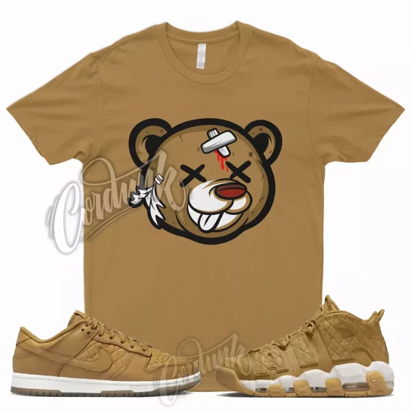 DB Shirt for Dunk Low Wheat Gum Light Brown Flax Air More Uptempo Griffey Jezsport.com