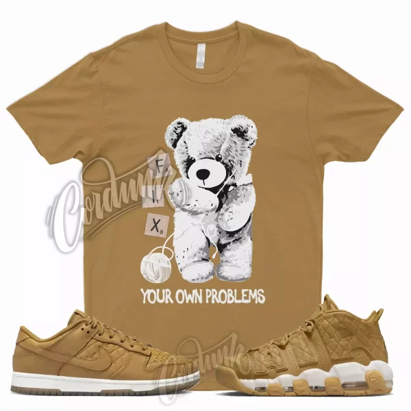 FXI Shirt for Dunk Low Wheat Gum Light Brown Flax Air More Uptempo Griffey Jezsport.com