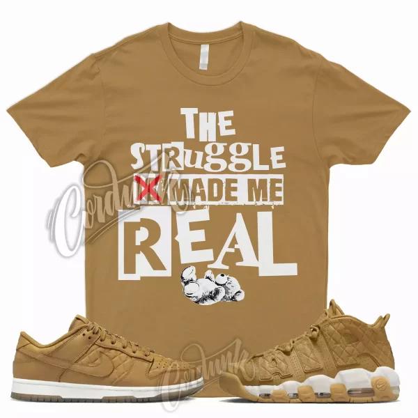 SIR Shirt for Dunk Low Wheat Gum Light Brown Flax Air More Uptempo Griffey Jezsport.com