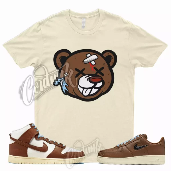 DB Shirt for Dunk Certified Refresh Pecan Brown Orange Force 1 07 Vintage Jezsport.com