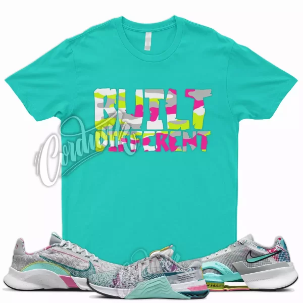 BUILT Shirt for Air Zoom SuperRep 3 Smoke Grey Pinksicle Turquoise Spruce 8 Jezsport.com