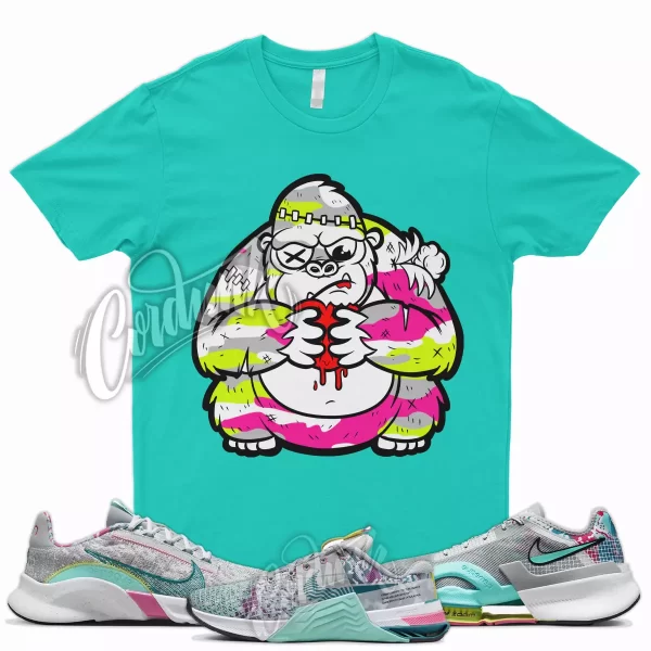 GOR Shirt for Air Zoom SuperRep 3 Smoke Grey Pinksicle Turquoise Spruce 8 Jezsport.com