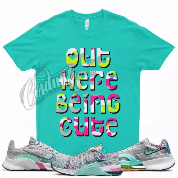 CUTE Shirt for Air Zoom SuperRep 3 Smoke Grey Pinksicle Turquoise Spruce 8 Jezsport.com