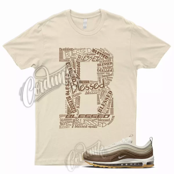 BLS T Shirt for Air Max 97 Medium Brown Mushroom Muslin Pink Foam Crepe 1 Jezsport.com